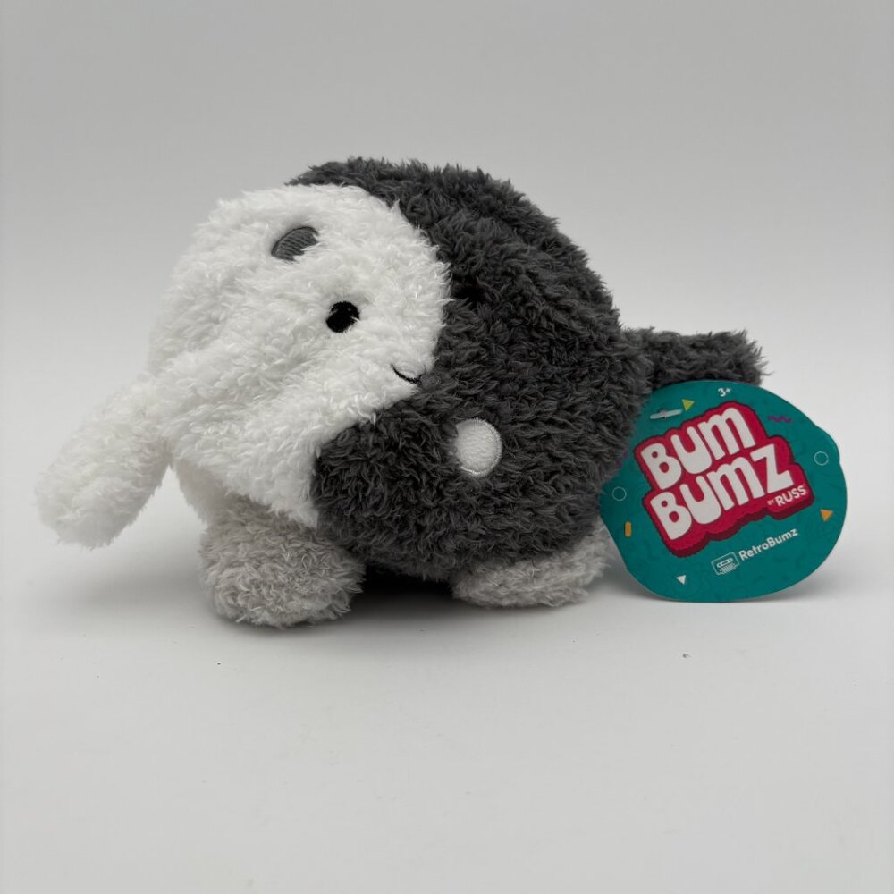NWT Retro 4" Collectible Bum Bumz Josh Plush Soft Bean Kids Toy.